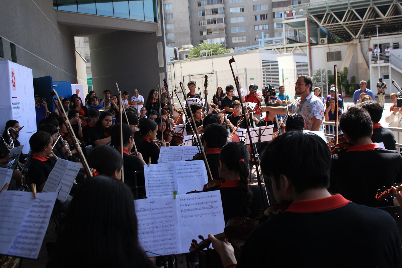 Orquesta juvenil de Santiago