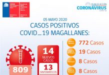 Reporte COVID-19 de Magallanes