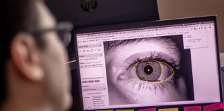 Reconocimiento del iris TOC Biometrics