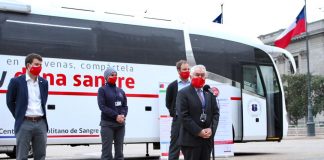 Minsal habilita bus para aumentar la donación de sangre