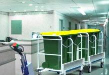 Carros eléctricos para el manejo de cargas en hospitales y clínicas