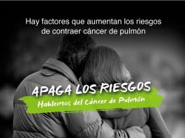 Día Mundial del Cáncer de Pulmón: “Apaga los Riegos”, la campaña que busca concientizar sobre el cáncer de pulmón