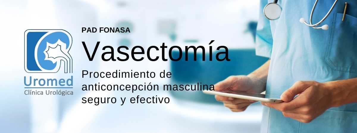 Vasectomía PAD Fonasa