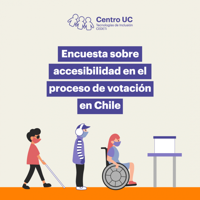 Encuesta sobre accesibilidad en el proceso de votación en Chile