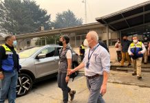 Ministra de Salud visita la región del Biobío para evaluar el estado de la red asistencial debido a emergencia por incendios forestales