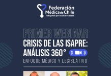 Federación Médica de Chile inicia ciclo de webinars sobre CRISIS DE LAS ISAPRE