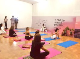 Con salas de masajes craneales, yoga, meditación y escape room, Pfizer lanza EsPAZio un lugar gratuito para ayudar a aliviar la migraña en Santiago
