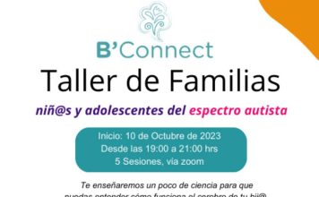 B’Connect comienza nuevo Taller de Familias para niñ@s y adolescentes dentro de la condición del espectro autista (CEA)